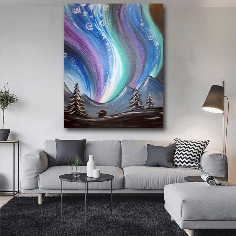 5d Diy Diamant Mosaik Diamant Stickerei Bunte Himmel Landschaft Broderies Diamant Malerei 20X30