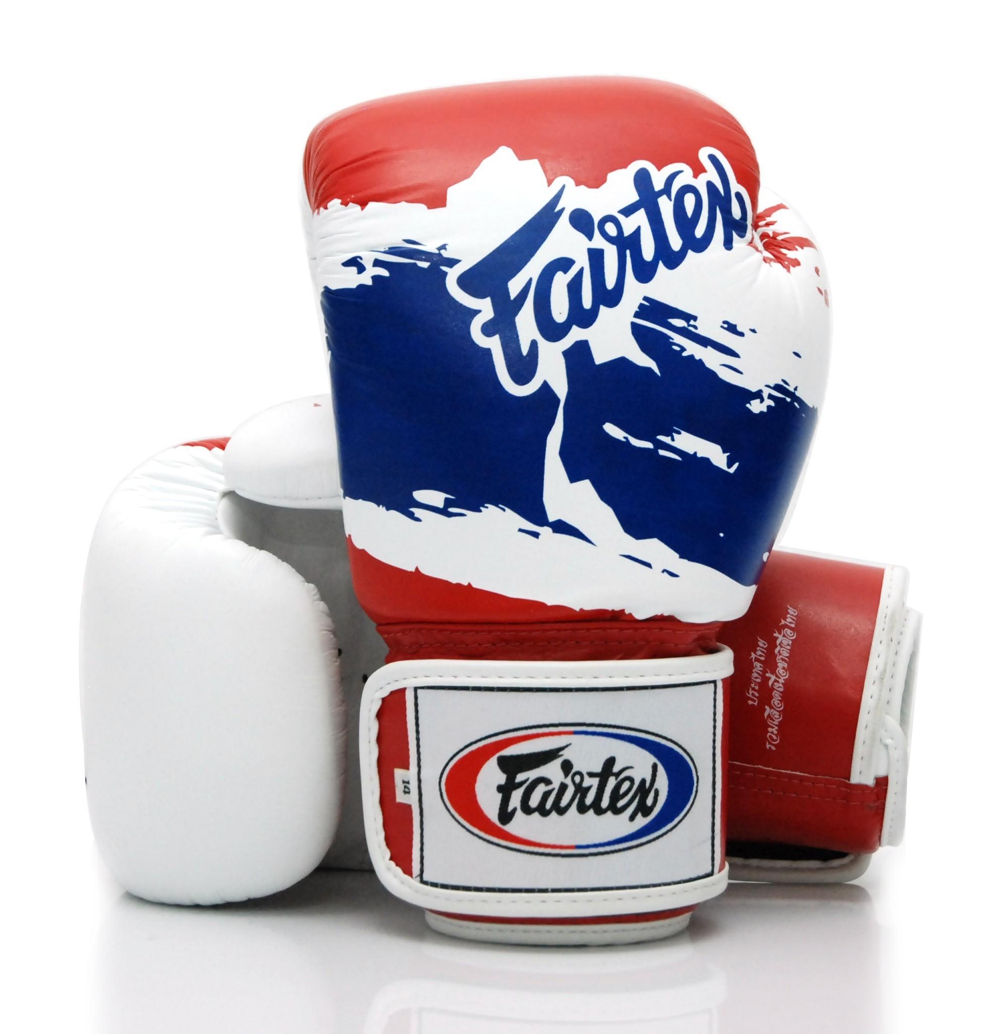 Fairtex BGV1 Thai Pride Echte Leder Boxhandschuhe 10oz