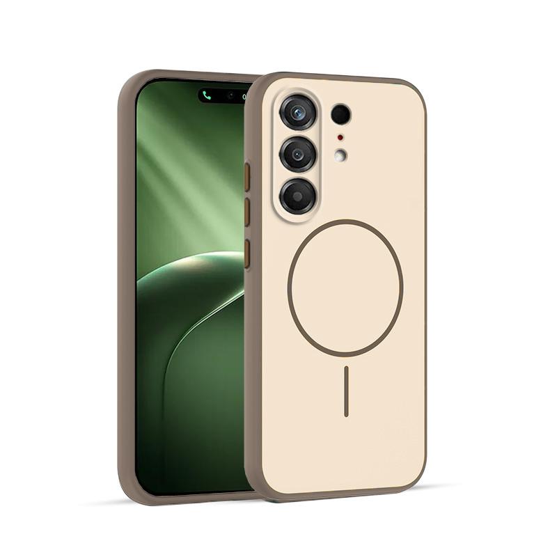 Für Tecno Camon 50 Ultra 5G Hülle Für Tecno Camon 50 Ultra 5G TPU Hülle Stoßfeste Schutzhülle Abdeckung Für Tecno Camon 50 Pro 4G Non-magnetic&Tecno Camon 50 Ultra kaffeebraun
