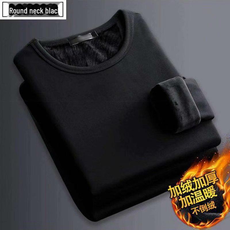 Herren Winter Thermo Fleecegefüttertes Hemd für Outdoor-Bekleidung M (38-45 kg)