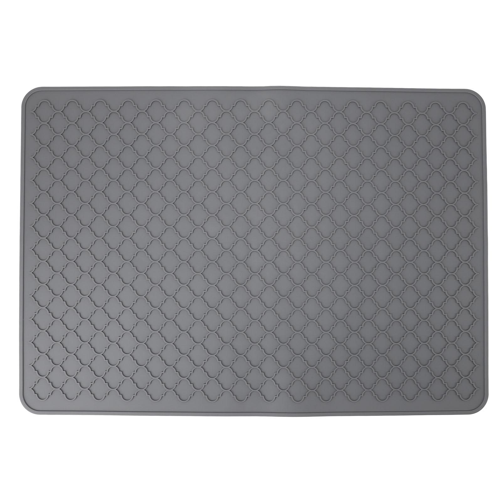 Elektrischer Herdabdeckmatte Silikon Kochfeld Oberflächenschutz Multifunktional für Küche Mikrowellenherd graue