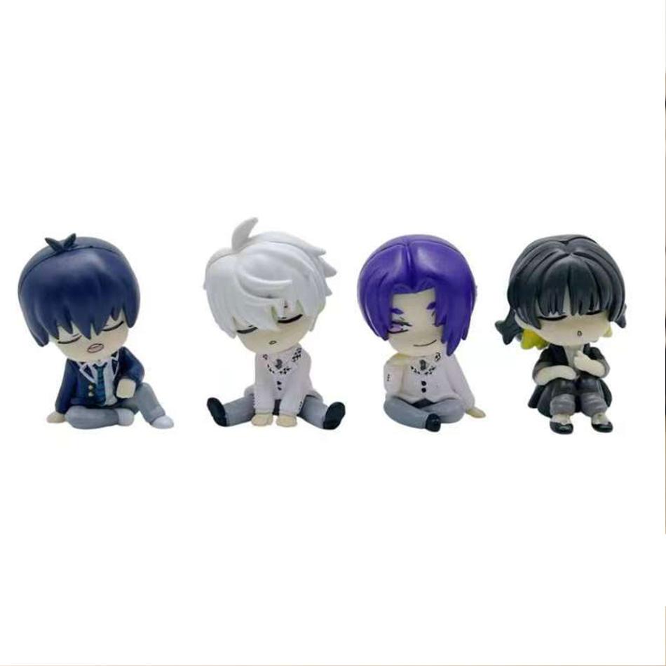 Blue Lock Anime Q Version PVC Figuren Sammlerstück Schönes Geschenk - Bachira Meguru Nagi Seishiro Isagi Yoichi Mikage Reo Statue Figuren