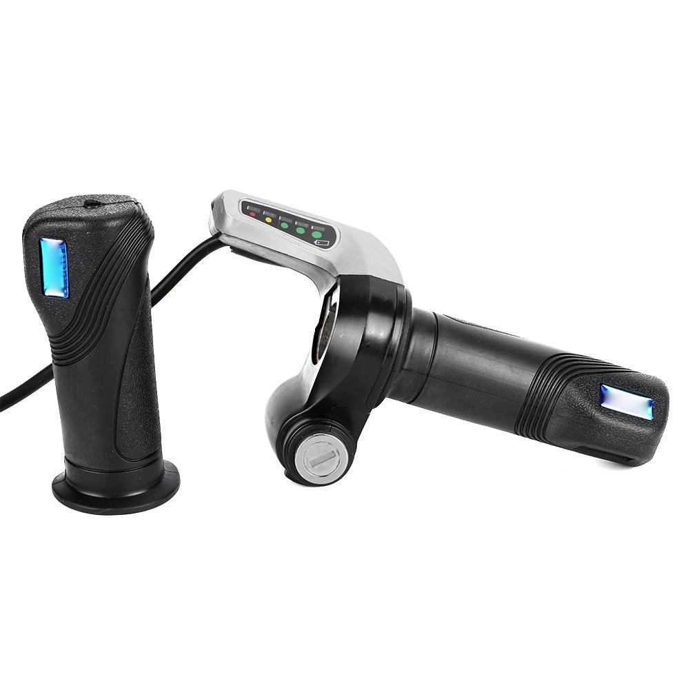 24V 500W Motor Brushed Controller Box mit Gasgriff für Elektro-Fahrrad-Scooter E-Bike