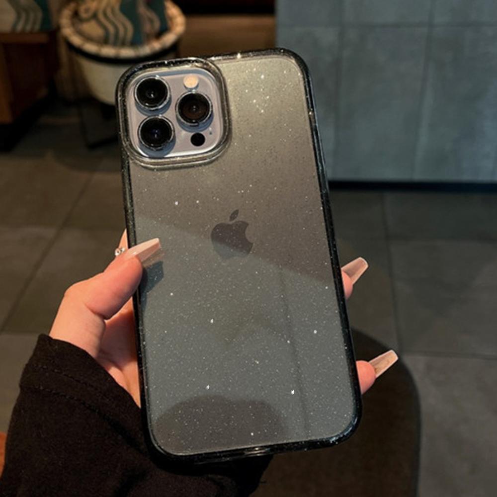 Luxus Glitzer Bling Klare Hülle Für iPhone 15 14 13 12 11 Pro Max TPU Silikon Für iPhone X XS Max XR 8 7 Plus Rückseite Hülle For iPhone 12 Mini gray
