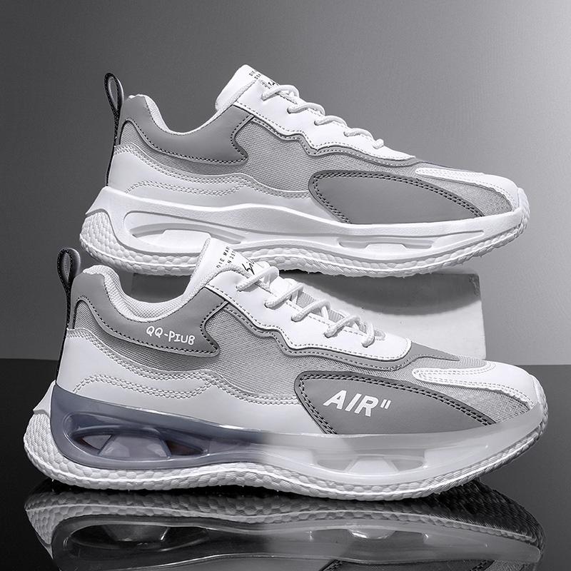 Leder Herrenschuhe Mode Koreanische Version Trendy Freizeitschuhe Herren Atmungsaktive Dämpfung Sport Vulkanisierte Schuhe Herrenschuhe 202 39