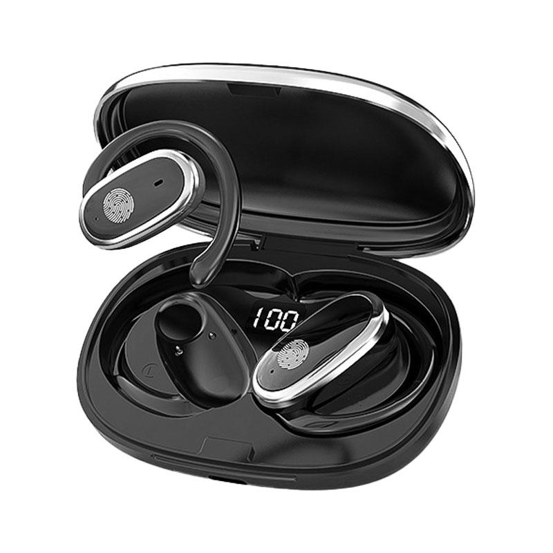 Berlin Voice 2024 Neue Bluetooth-Ohrhörer, verstellbar, über dem Ohr, offen, Dolby-Klangqualität, Rauschunterdrückung über große Entfernungen schwarz