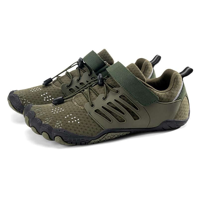 Herren Barfußschuhe Herren Zero Drop Schuhe Damen Minimalistische Schuhe Trainingsschuhe Herren Cross-Trainer Herren Sportschuhe Wanderschuhe Wasserschuhe 44 grün