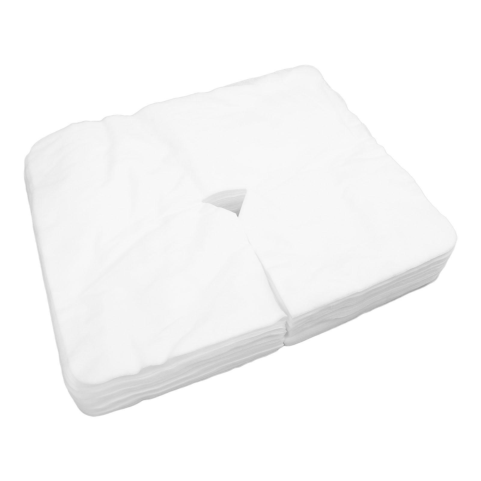 100 Stück Einweg-Gesichtsauflagen Massage-Gesichtskissenbezug Massage-Kopfstützenbezüge für SPA