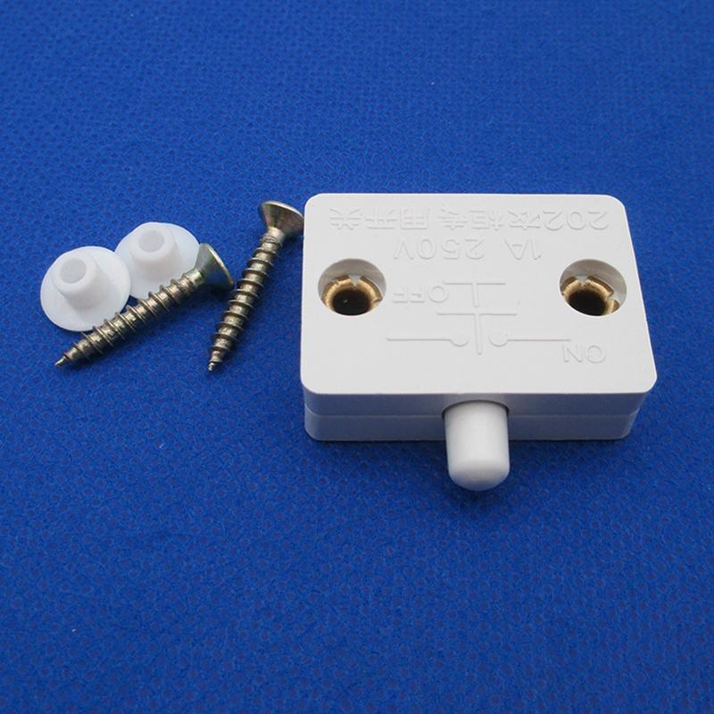 Schrank Schrank Licht Automatische Reset Schalter Hause Schrank Tür Control Schalter weiß