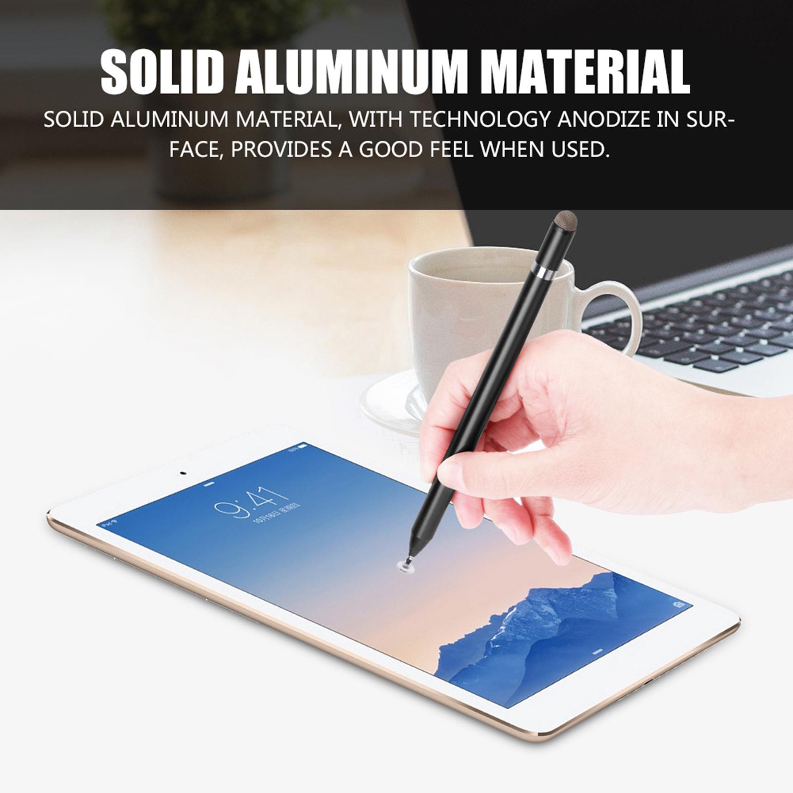 Kapazitiver Touchscreen Zeichenstift für IPhone Tablet IPod Schwarz schwarz