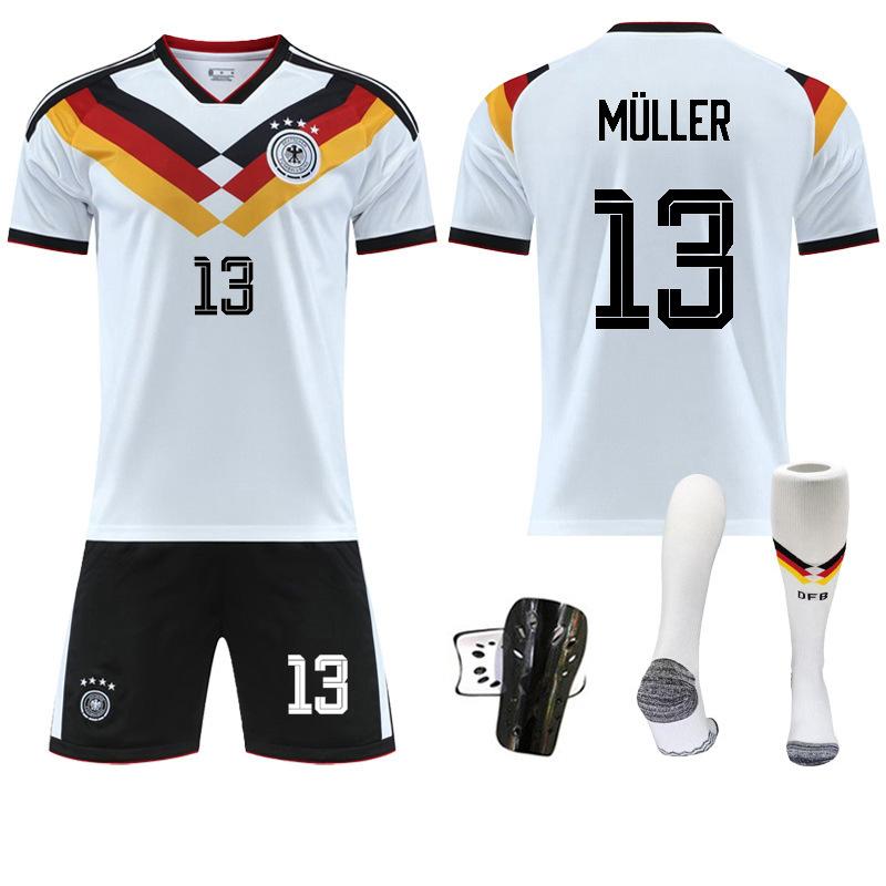2026 Deutschland Weltmeisterschaftstrikot Nr.. 13 Muller 7 Havertz 8 Kroos Kinder-Herrenanzug Grenzüberschreitendes Fußballtrikot size 28