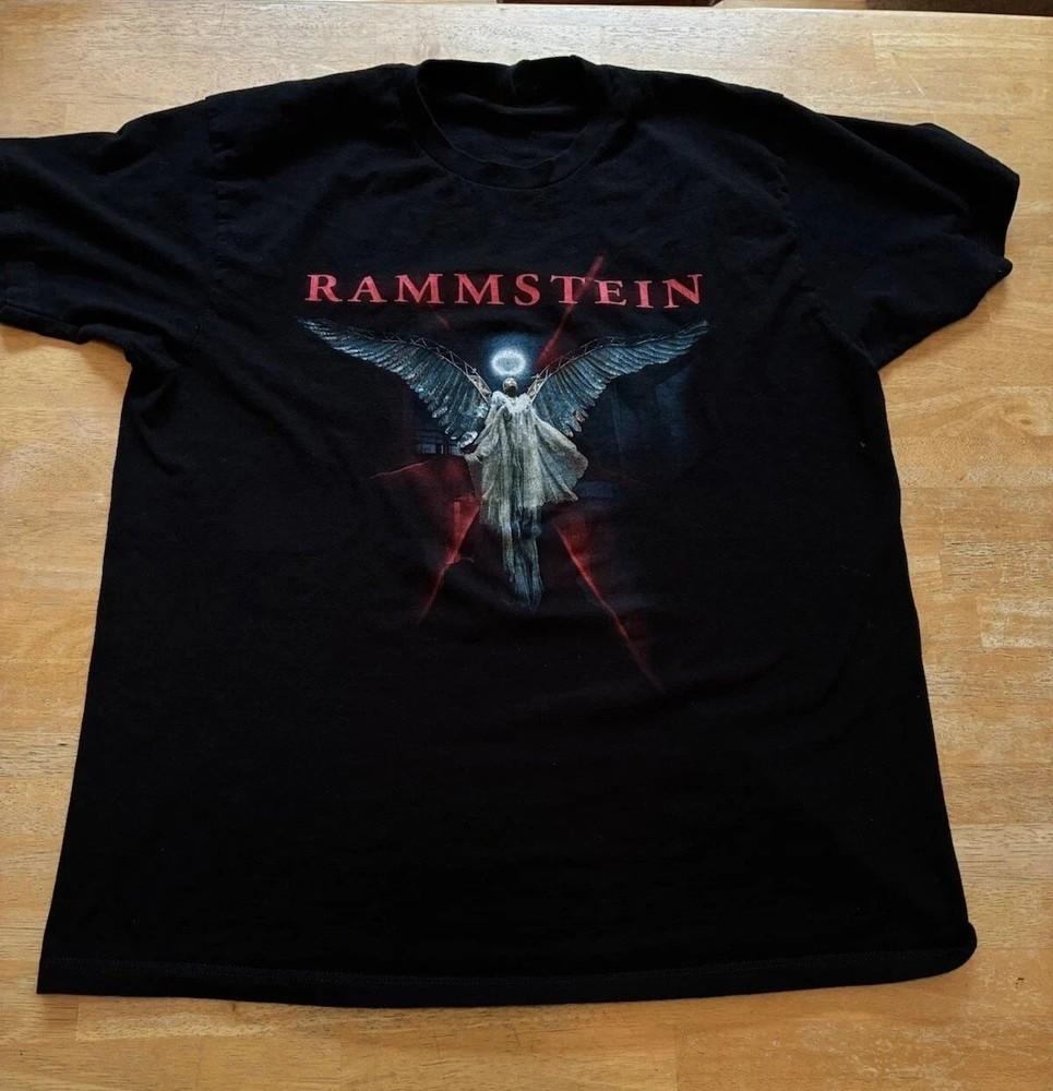 Rammstein T-Shirt Nachdruck Du Ich Wir Ihr Vintage Stil Band T-Shirt S–4XL Unisex T-Shirt L