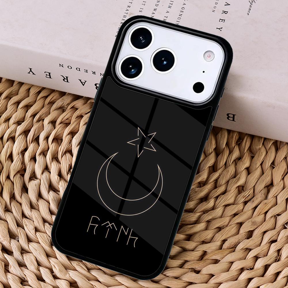Türkei Türkische Flagge weiche Handyhülle Abdeckung Für Magsafe Kabelloses Ladegerät Für iPhone 17 Pro Max 16 14 13 12 11 15 Air iPhone Air