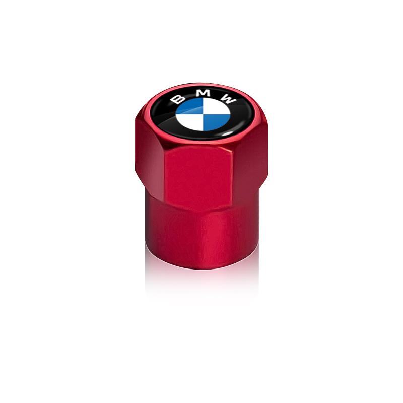 4 Stück M LOGO Auto Ventilkappenkappen Abdeckung Wasserdicht Autozubehör für BMW E53 E70 E71 E72 E83 X1 X2 X3 X4 X5 X6 X7 E84 F48 F49 F39 F25 BMW rot