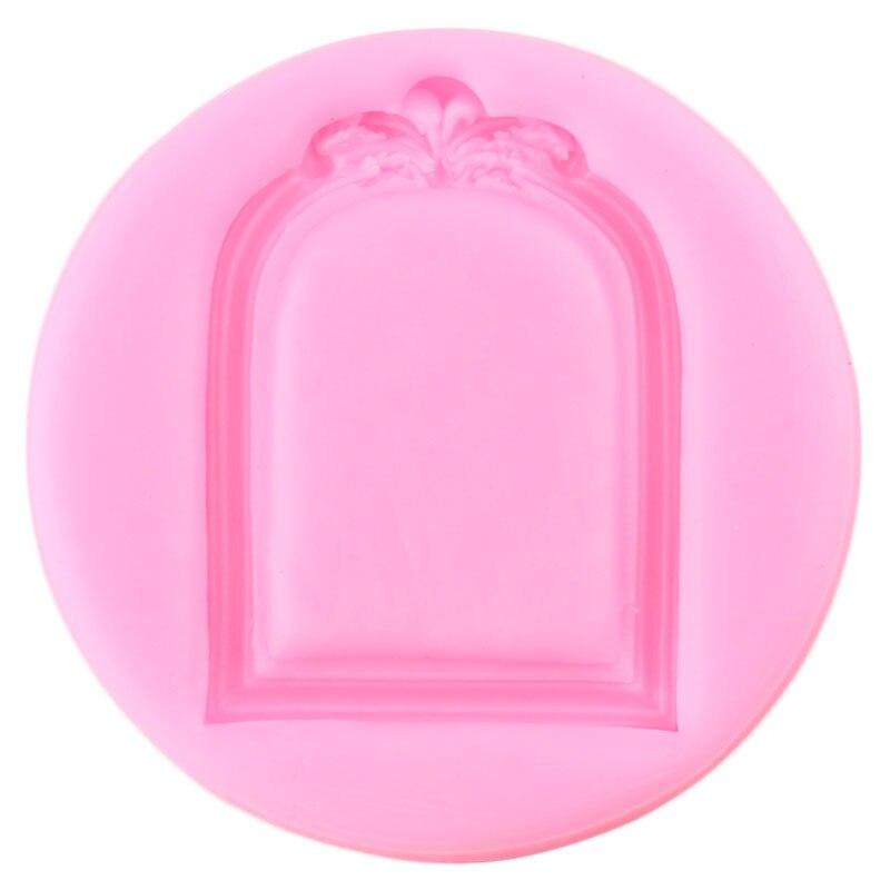 DIY Spiegelrahmen Fondant Kuchen Dekorieren Werkzeuge Schokolade Kuchen Silikonformen Küche Backformen himmelblaue