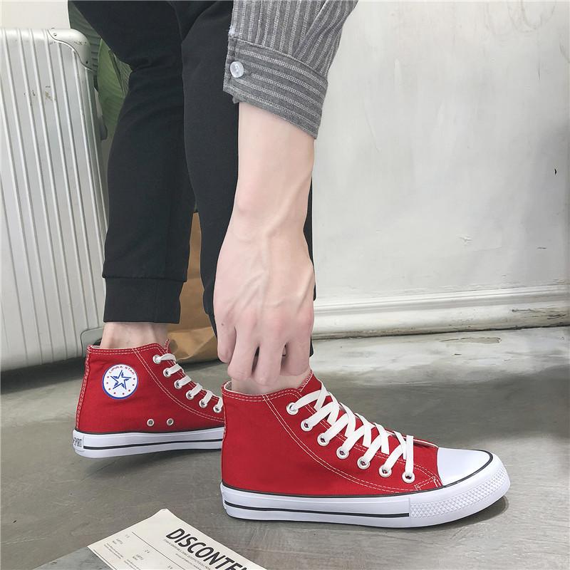 Frühling neue Damenschuhe Koreanische Version atmungsaktive Studenten Canvas Schuhe Damen Herren trendige Schuhe ins Paare Herbst lässige Board Schuhe 42