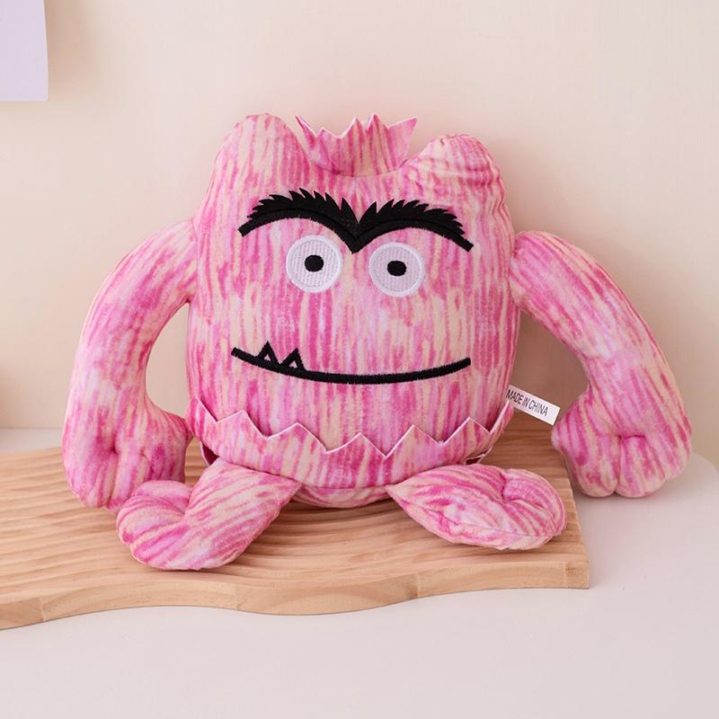 15/25 cm, 7-tlg. bunte Monster-Plüschpuppe mit Ausdruck, Monster-Plüschtier, Stofftier für Jungen und Mädchen, Geburtstagsgeschenke about 25cm