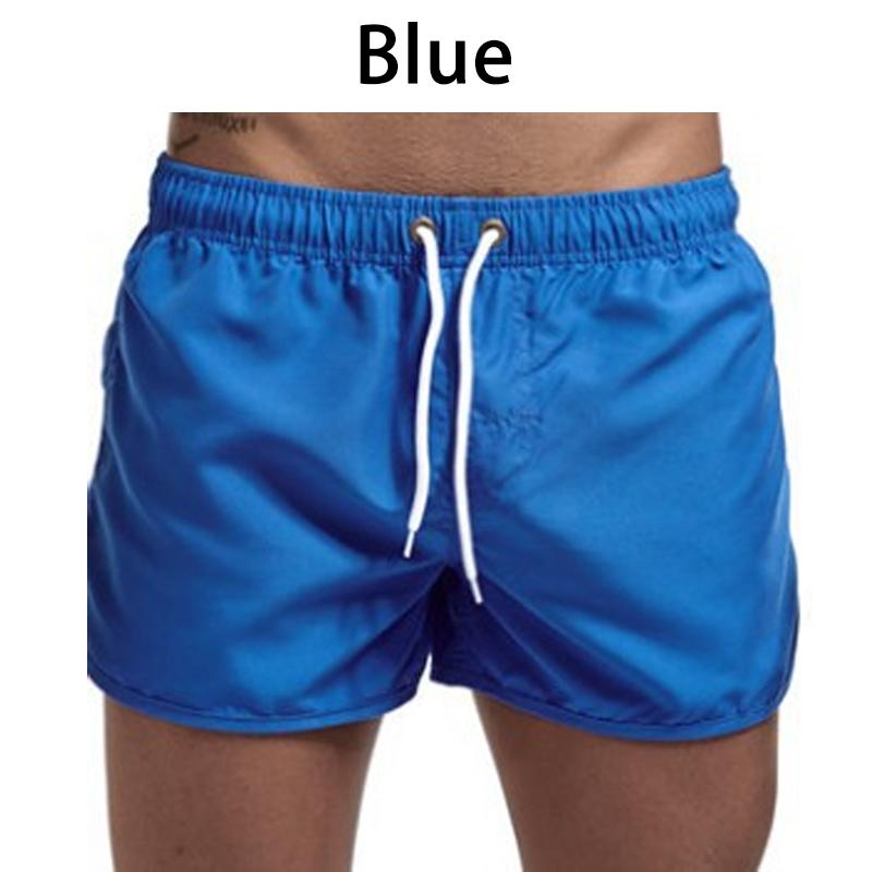 13 Farben Schnell trocknende Shorts Laufsport Shorts Herren Shorts Sommer Strand Shorts Boxershorts M blau