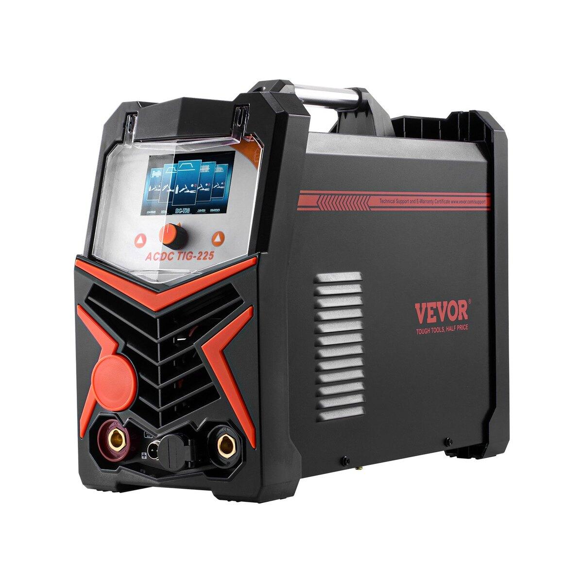 WIG-Schweißgerät 6-in-1 AC/DC Schweißmaschine Pulspunkt MMA Stab-IGBT-Inverter
