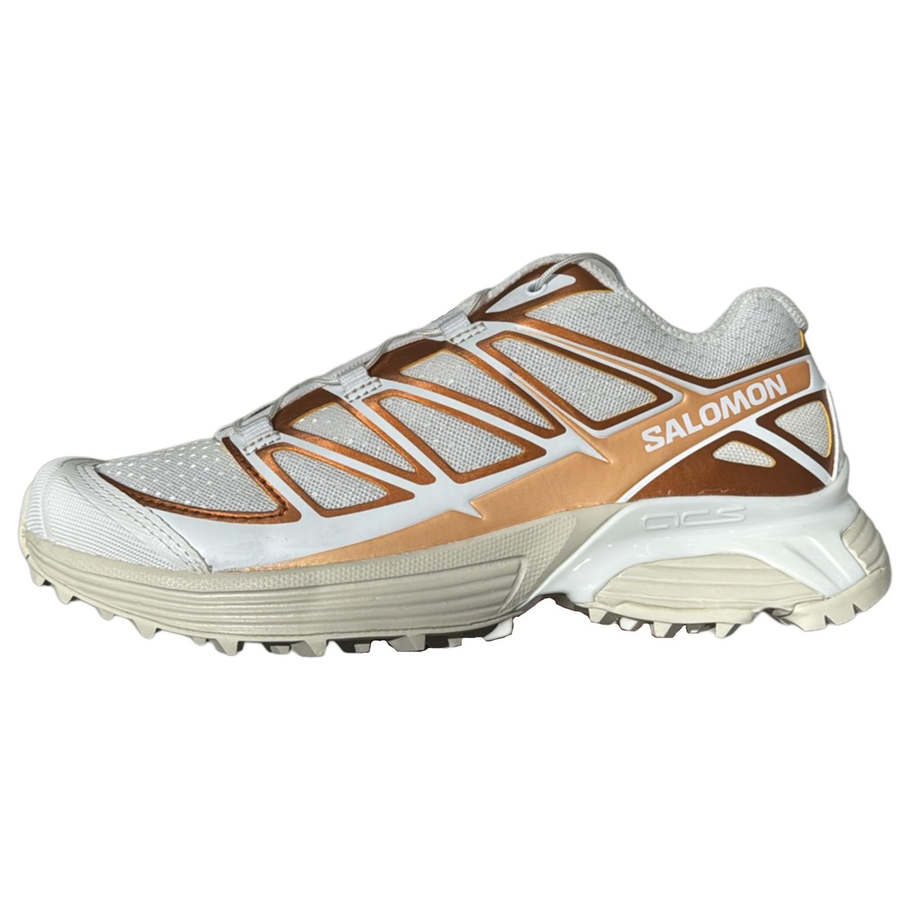 Salomon Xt-Pathway Schnürschuhe Langlebige Unterstützung Low-Top Wanderschuhe Unisex Wanderschuhe Weiß Platin 474389 36