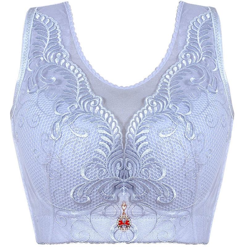 Schwarz Weiß Große Büste Bhs für Frauen Push Up Unterwäsche 80 85 90 95 100 105 110 115 CD DD E Tasse Bralette Sexy Spitze Bh BHS 42/95C graue