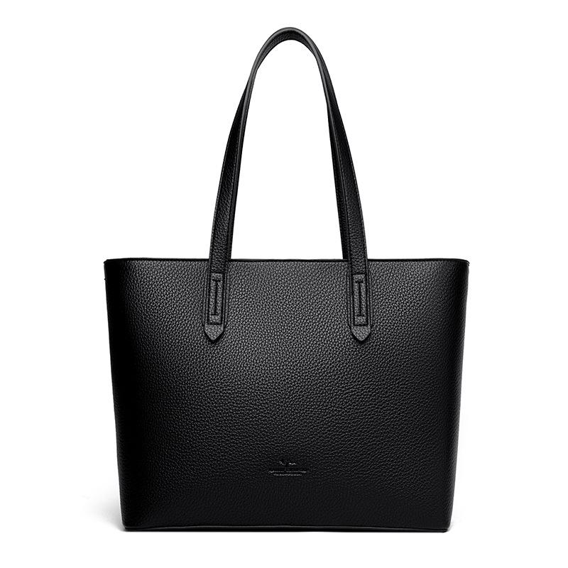 Damen Tasche Crossbody Bag Damen Vintage Damen Einkaufstasche Damen Schultertasche schwarz