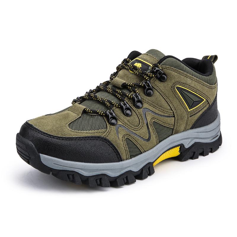 Herren Wanderschuhe wasserdichte Sportschuhe Große Größe 39-47 Herrenstiefel Outdoor Wanderschuhe 47 armee grüne