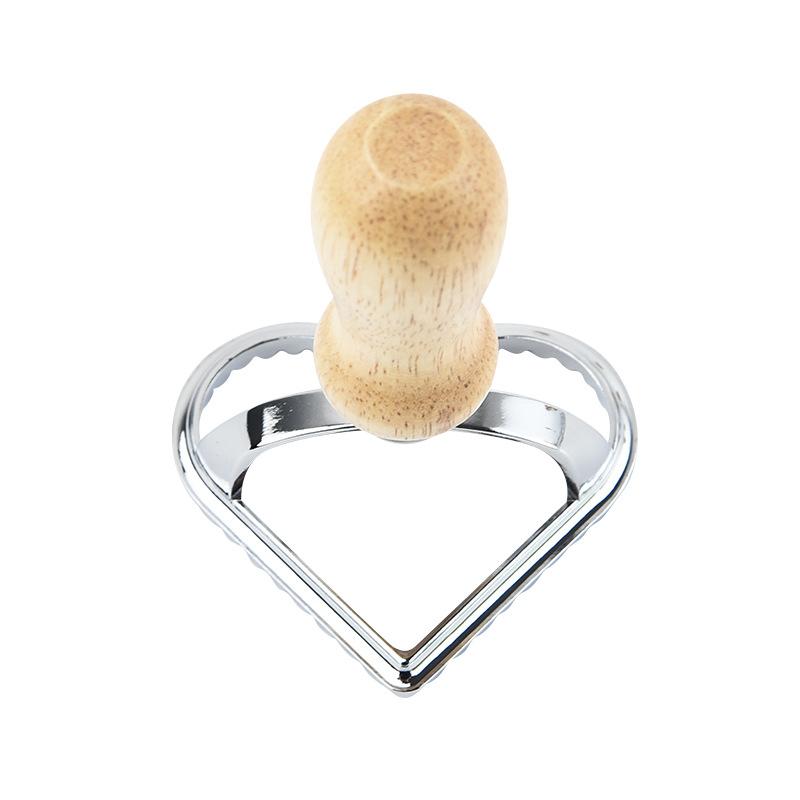 Raviolischneider-Set aus Edelstahl, Nudelpresse, Küchenzubehör-Set, Ravioli-Maker-Formwerkzeug, Ravioli-Stempel-Set, Gebäckrädchen-Set, Kuchenform Heart