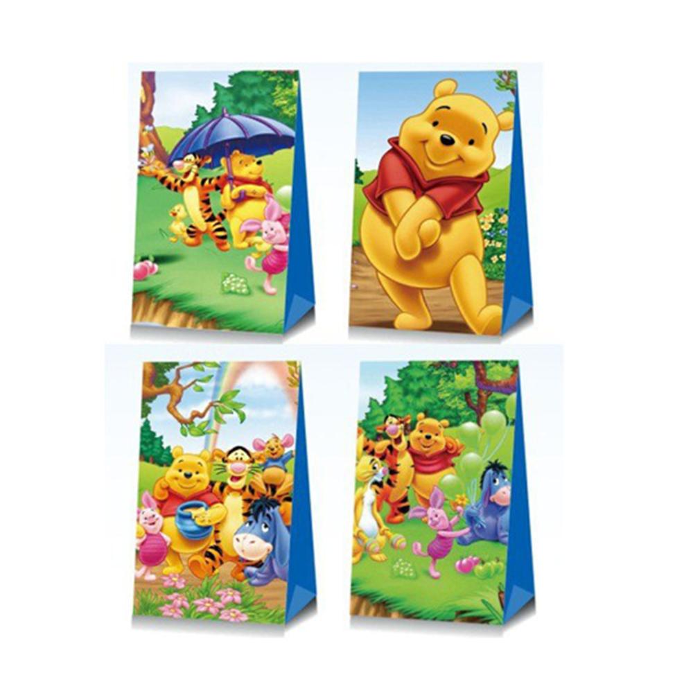 12 Stück Winnie Party Geschenktüten Partygeschenke Für Babyparty, Partydekoration