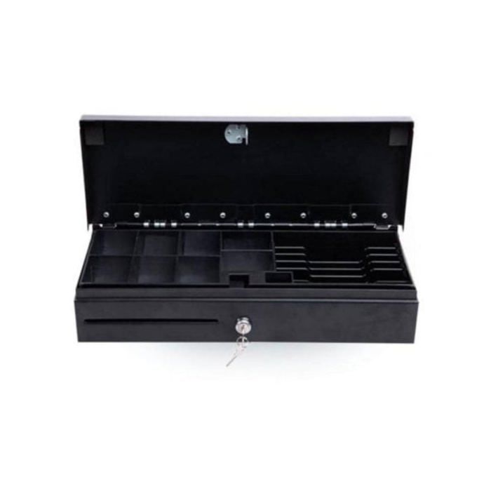 Kassenschublade Premier V46 HQ-B 46cm 6 Scheine 8 Münzen Automatisch RJ12 Schwarz