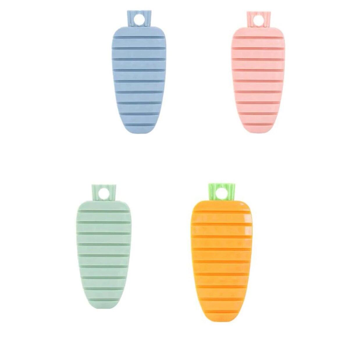 Multifunktionale flexible Reinigungsbürste für Obst und Gemüse, Küchenreinigungsbürste für Obst und Gemüse gelb