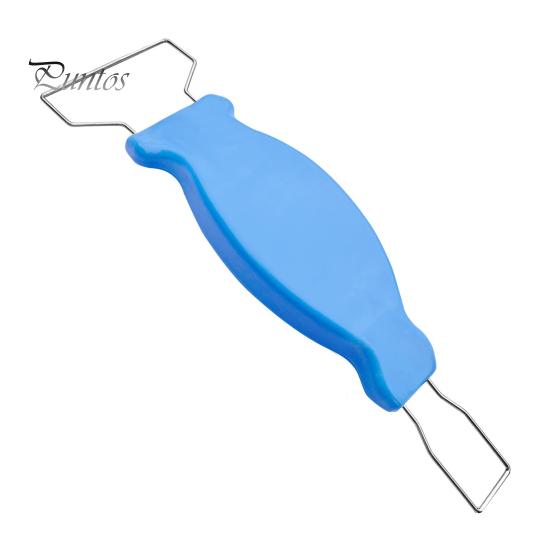 Garten-Handschlaufe, Unkrautstecher, Gartenarbeit, Unkrautschneider, Unkrautschaber, Werkzeug zum Unkrautentfernen, Werkzeug zum Jäten, Lösen, Pflanzen blau