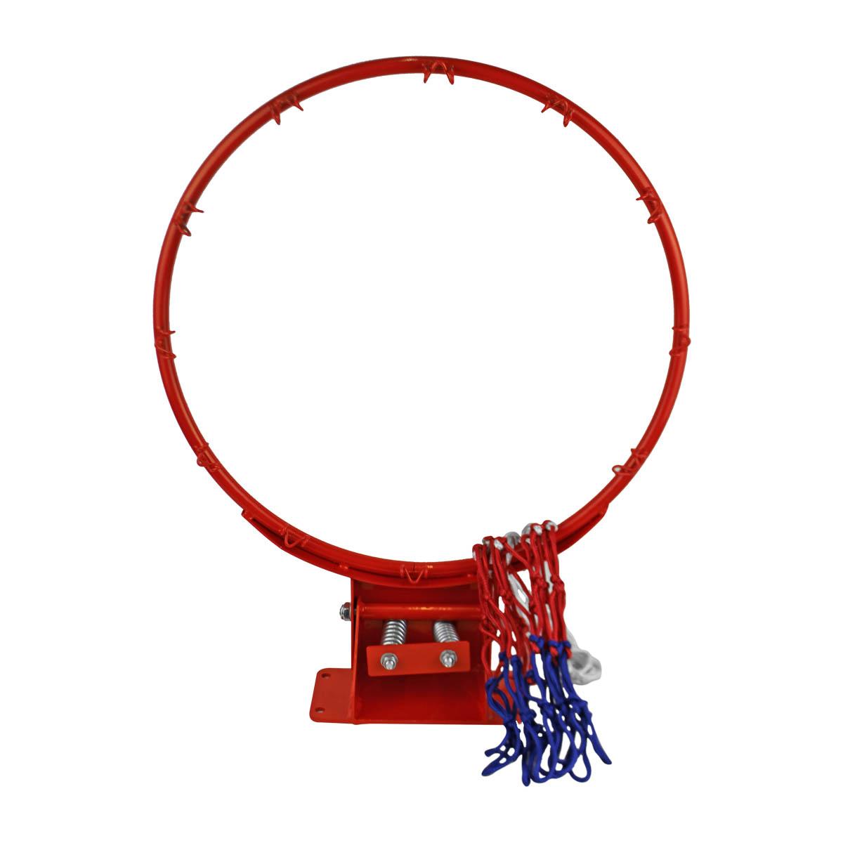Federbelasteter Basketballkorb 45cm MASTER + Netz