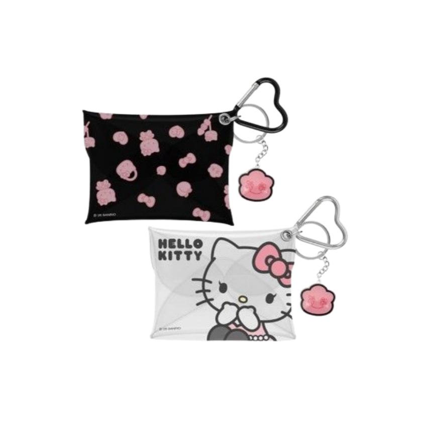 BLACKPINK JISOO X HELLO KITTY Offizielle Kollaborationsartikel Multi-Optionen-Set | Limitierte Edition K-POP Merchandise Multi Case-HELLO KITTY