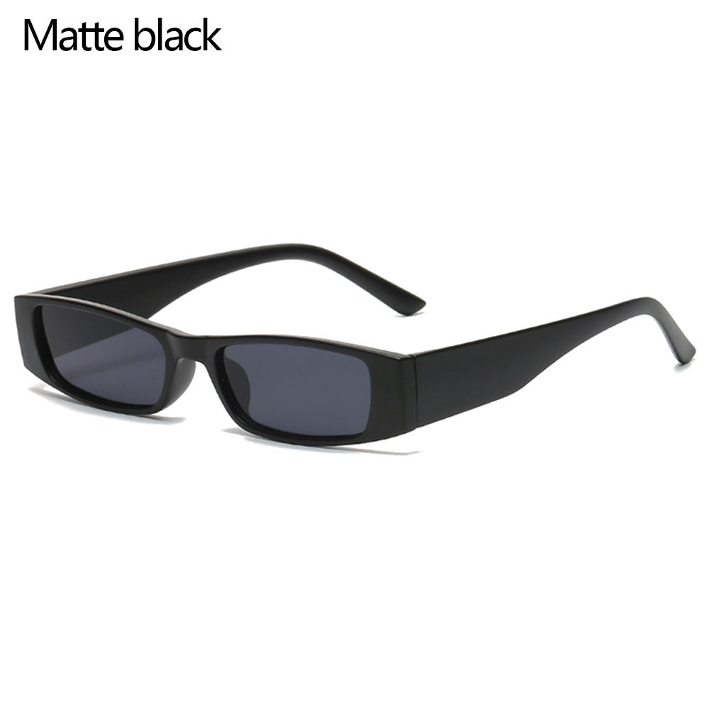 Vintage Brillen Uv400 Schmale Sonnenbrille Retro Sonnenbrille Kleiner Rahmen Kleine Rechteckige Sonnenbrille
