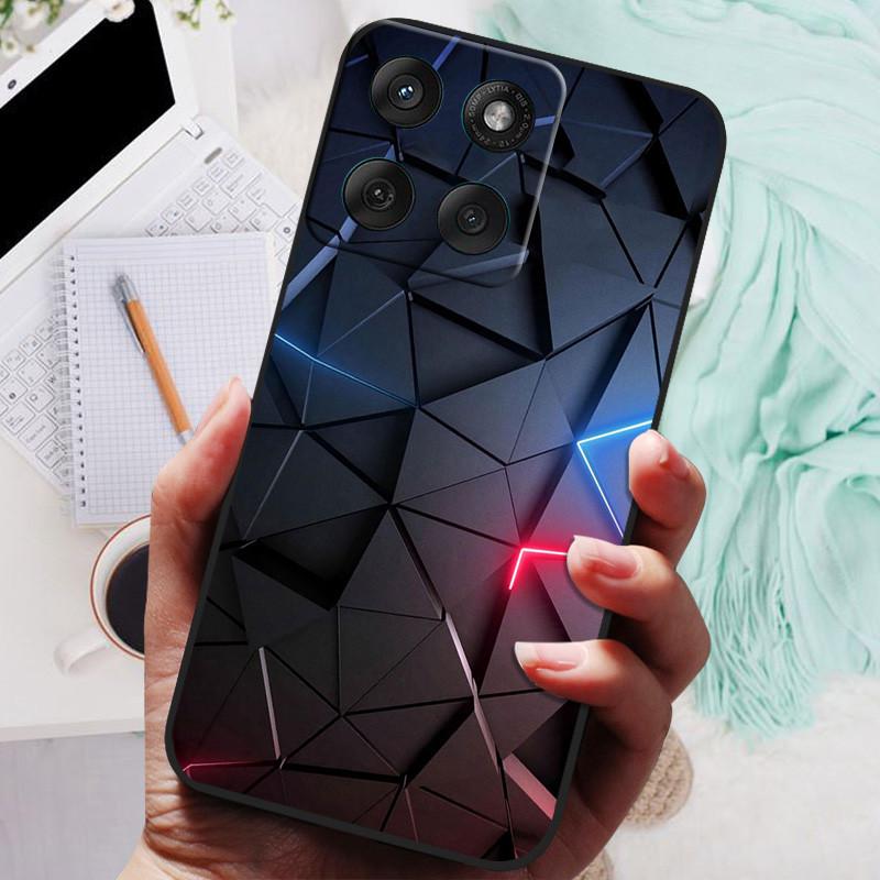 Für Motorola Edge 60 Pro Hülle Edge60 Stylus Schwarz TPU Silikon Handyhülle Case für Moto Edge 60S 60 Pro 5G Bumper Rückseite Funda Motorola Edge 60 Pro
