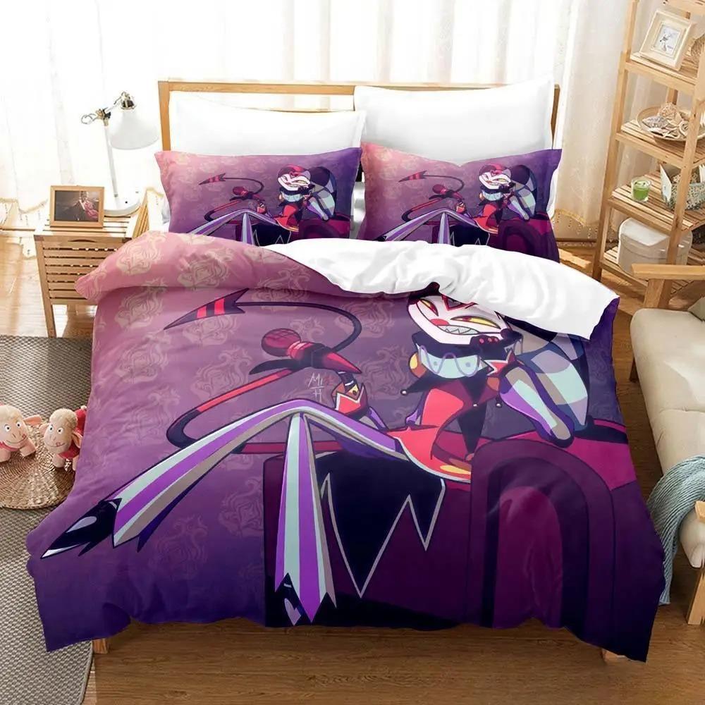 3D Druck Fizzarolli Boss Bettwäsche Set Einzelbett Twin Full Queen King Size Bett Set Erwachsene Kinder Schlafzimmer Bettdeckenbezug Sets Anime Spiel Bett 70x133cm 2pcs