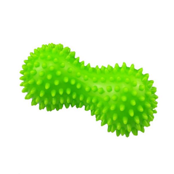 PVC Erdnussform Massage Yoga Fitness Ball Stress Relax Body Spiky Massagegerät grün