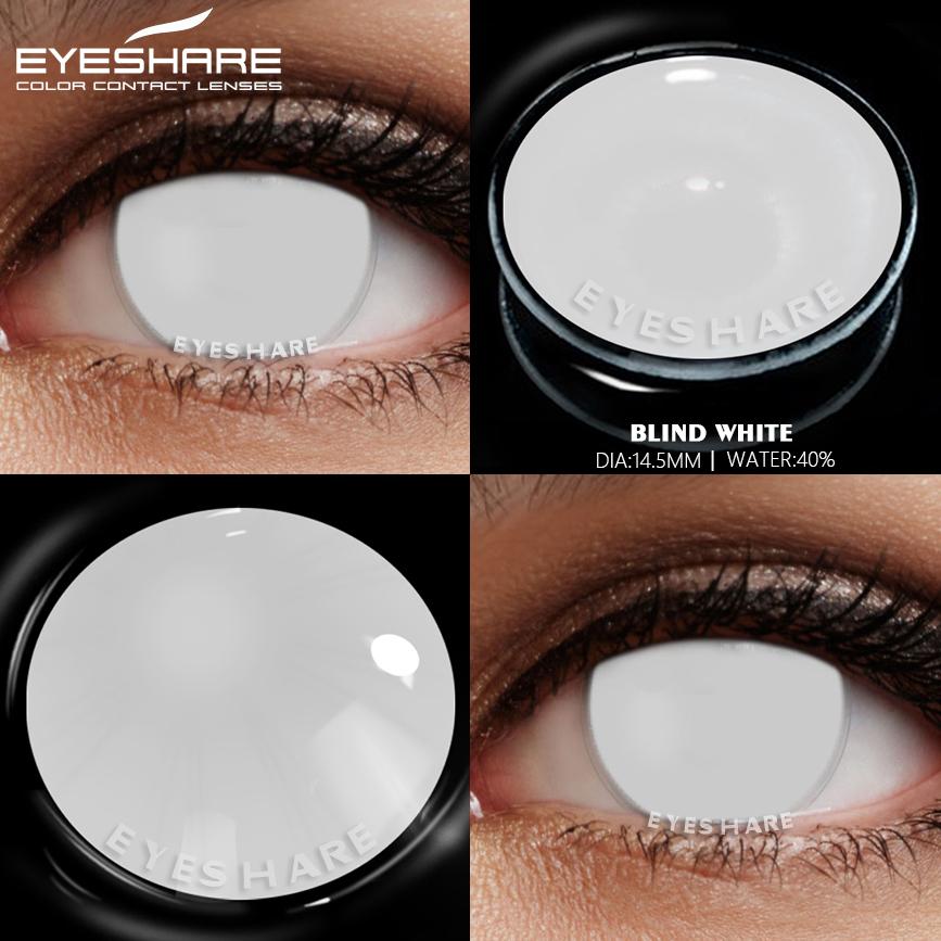 EYESHARE Farbige Kontaktlinsen 1 Paar BLIND Serie Beauty Pupilentes Farbige Kontaktlinsen Cosplay Farbige Kontaktlinsen für Augen