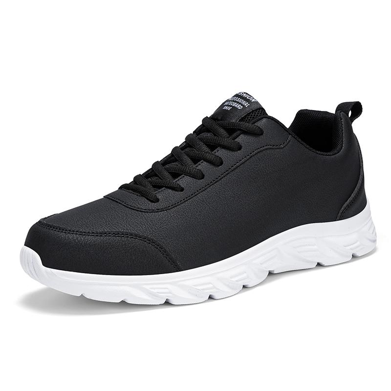 Leichte wasserdichte Jogging-Herrenschuhe für Herren, Sport, Freizeit, Outdoor, Fitnessschuhe 39 schwarz/weiß