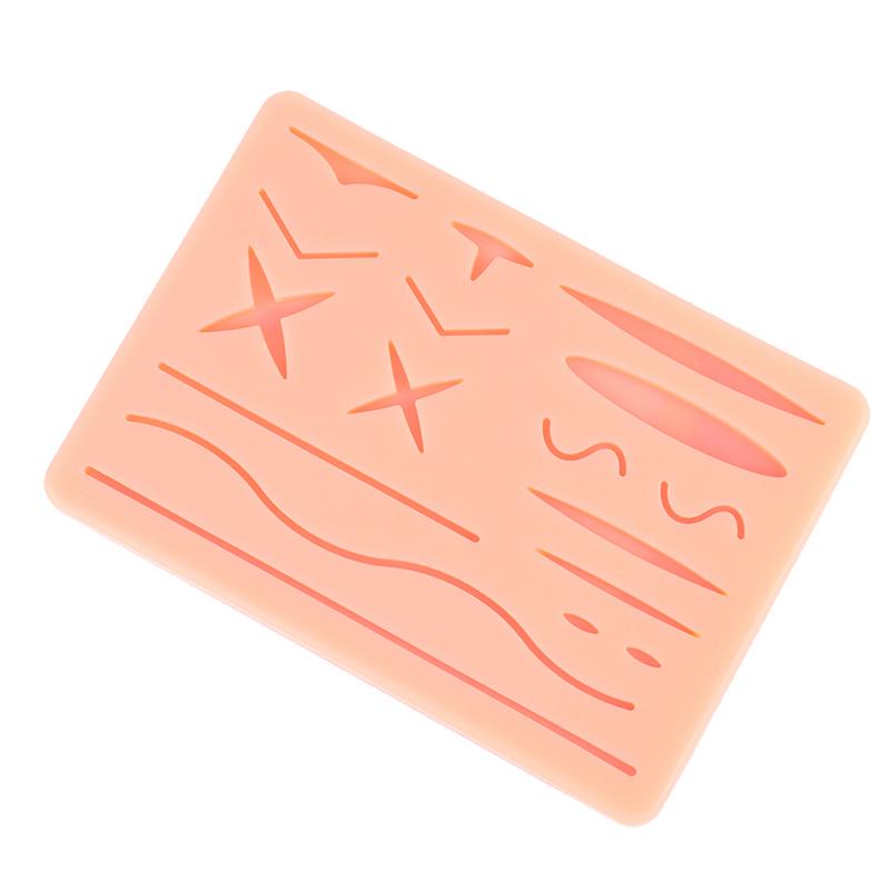 Chirurgisches Nahtpolster-Trainingsset, Modellbausatz für Hautwundenoperationen, Nahtübungen