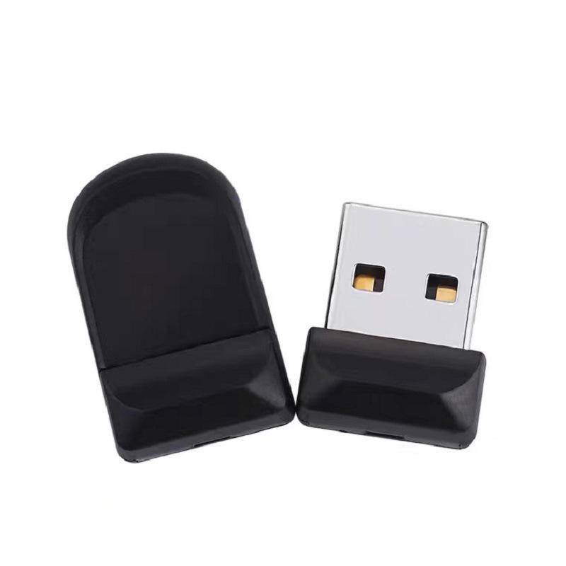 Mini-USB-Flash-Laufwerk: High-Speed 16 GB, 32 GB, 64 GB, 128 GB mit kostenloser Logogravur und wasserdichtem Design 16 GB schwarz