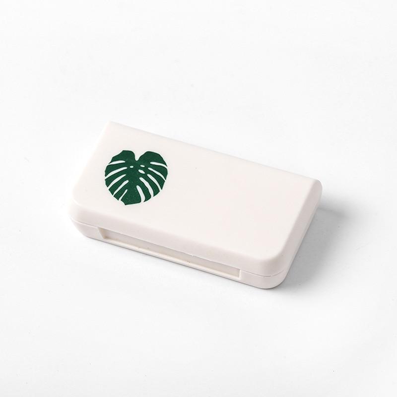 3 Grids Tragbare Pille Medizin Box Halter Tablet Container Dispenser Fall Splitter Für AM PM