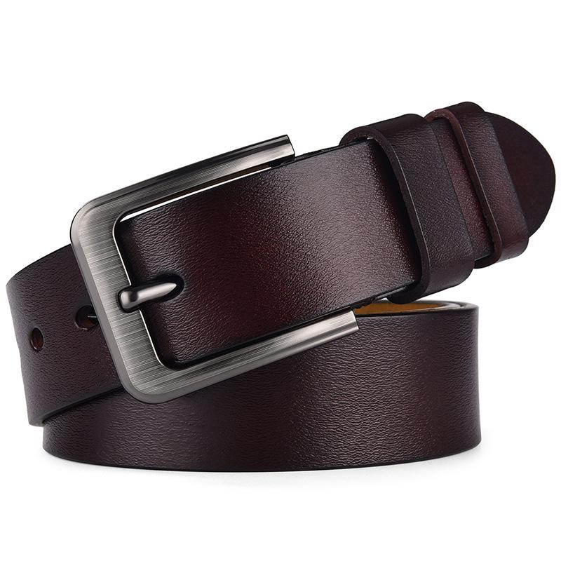 Echtes Leder Gürtel Männer 140 150 160 170 cm Große Größe Luxus Designer Gürtel Männer Echtes Leder Hohe Qualität Taille gürtel 150cm braun