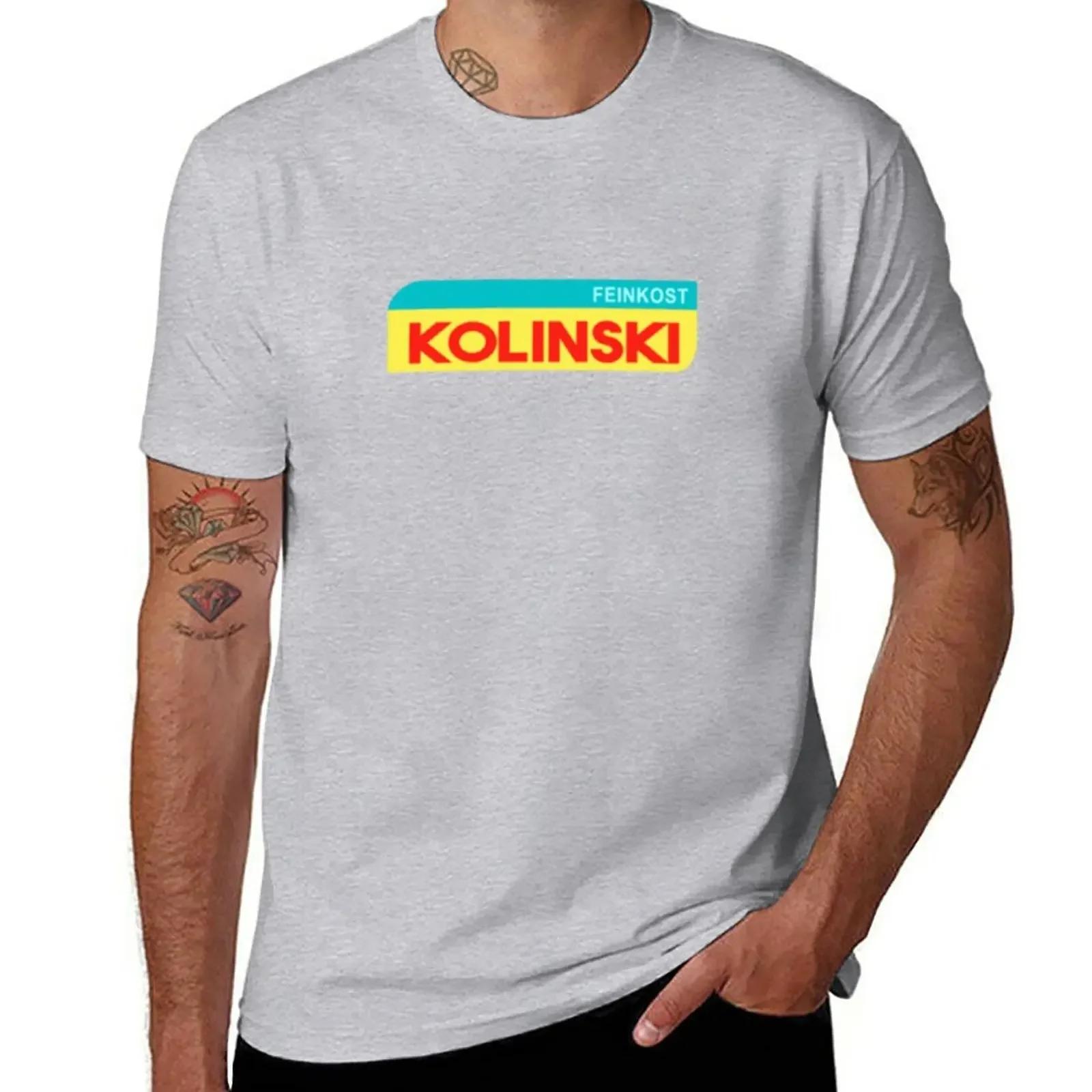 Feinkost Kolinski T-Shirt Grafiken süße Oberteile Herren T-Shirts L graue