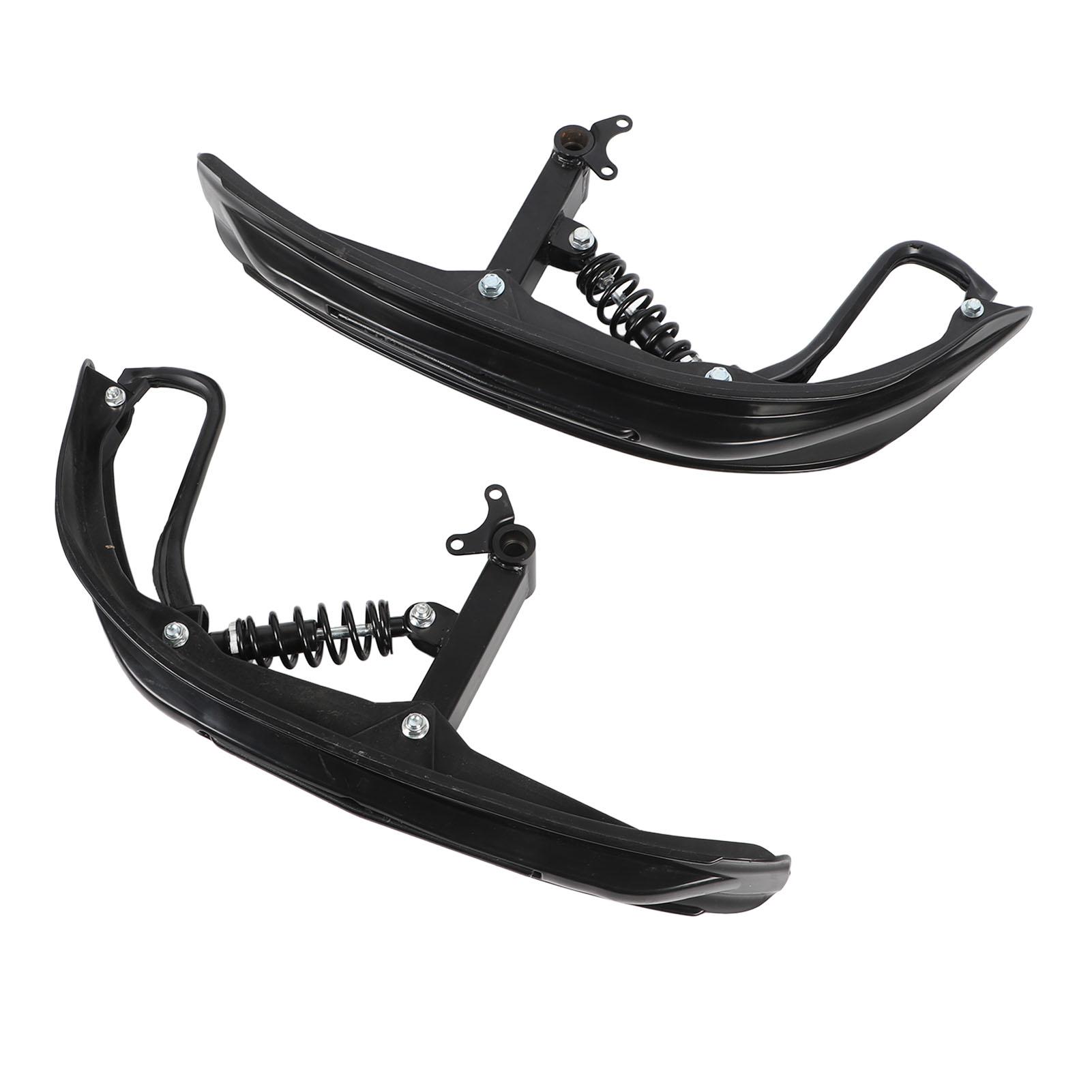 Paar ATV Winter Schnee Schlitten Robust Langlebig Schnee Racer Kufen Schlitten Verbessern Grip für Go Kart UTV