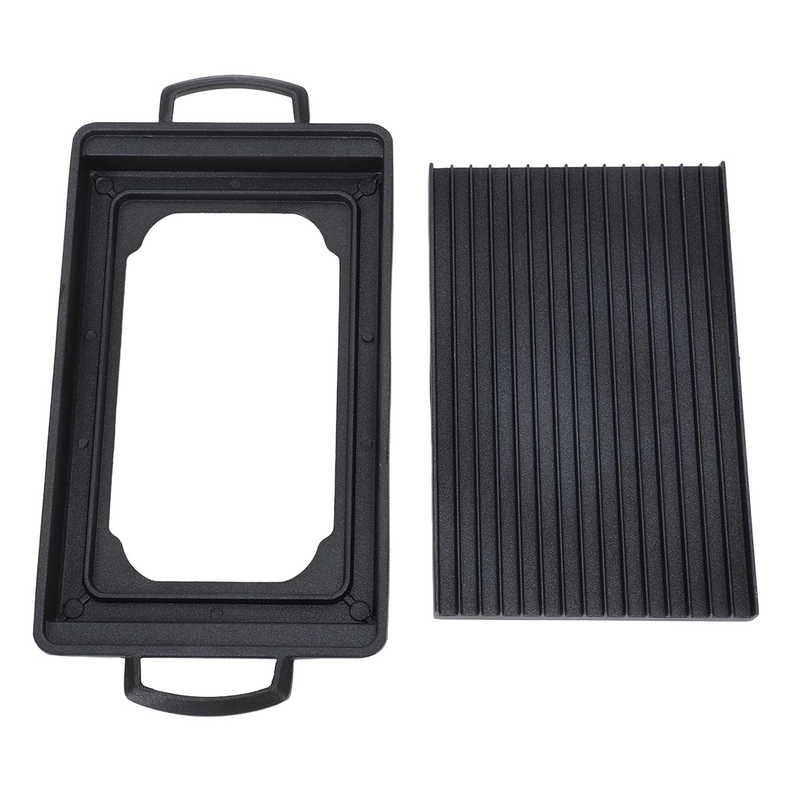 Mini BBQ Grill Aluminiumlegierung Schnelle und gleichmäßige Erwärmung Multifunktionaler Holzkohle-Barbecue-Grill L(for 6.5-9kg)