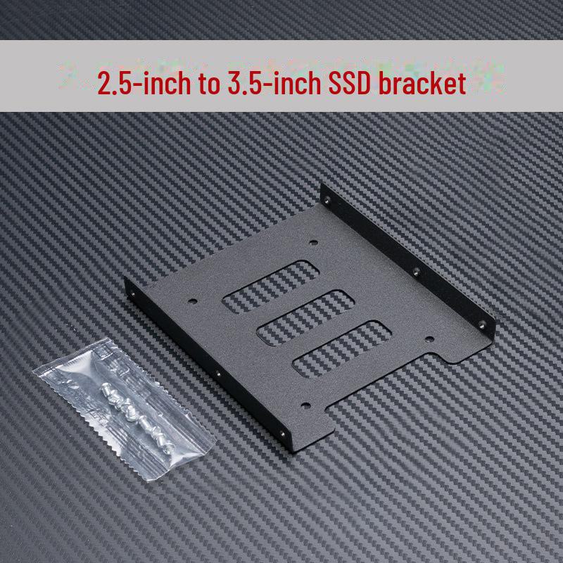 2,5-Zoll-SSD auf 3,5-Zoll-HDD-Rack mit SSD-Halterung und Datenkabel Desktop hard drive bracket