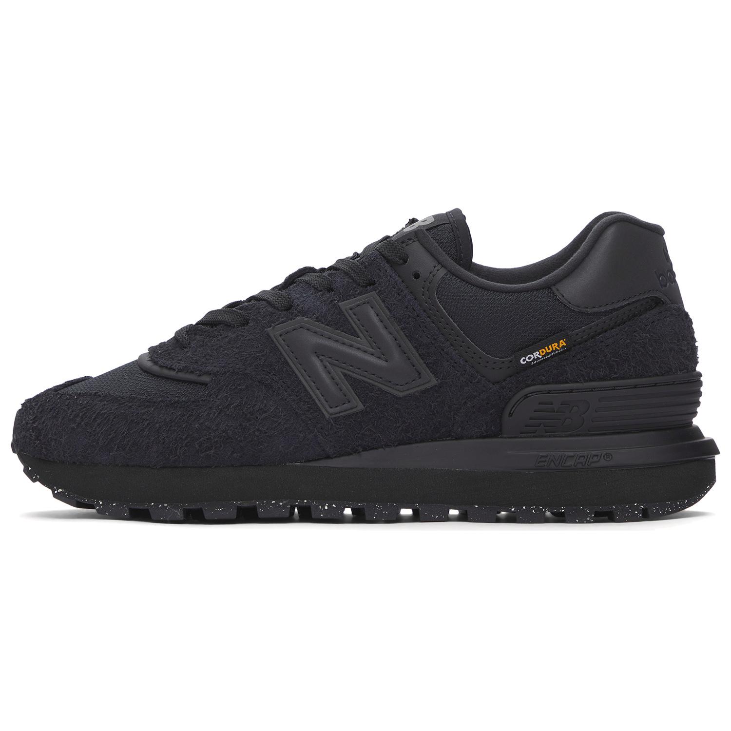 New Balance 574 Legacy Cordura Pack - Schwarze Unisex-Sneaker U574LGMT 37