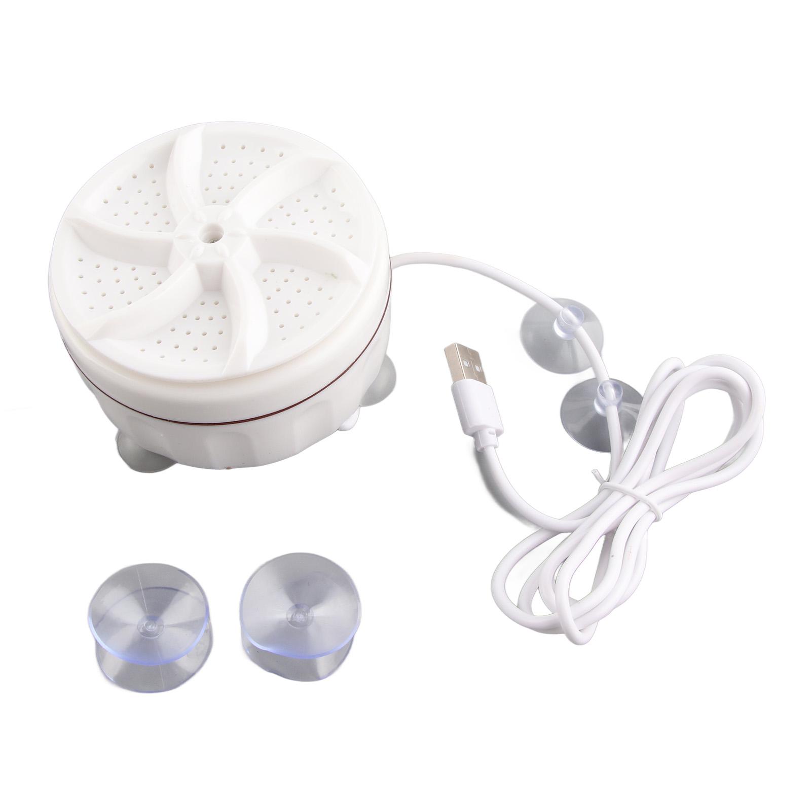 Mini-Waschmaschine Hochfrequenzvibration Tragbare Waschmaschine USB Kleine Waschmaschine für Reisen